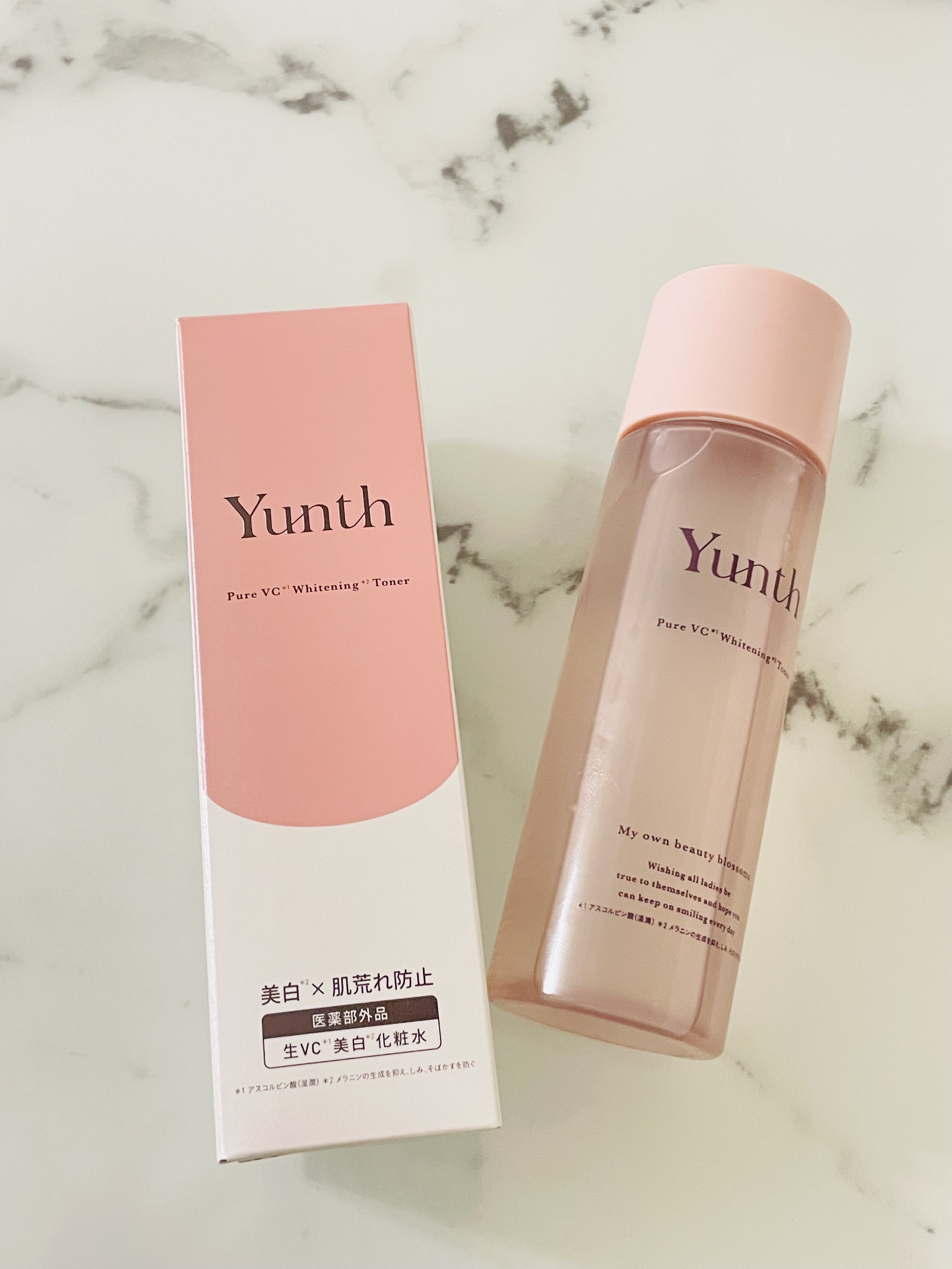 ［医薬部外品］⽣VC美白化粧水   /Yunth/化粧水を使ったクチコミ（1枚目）