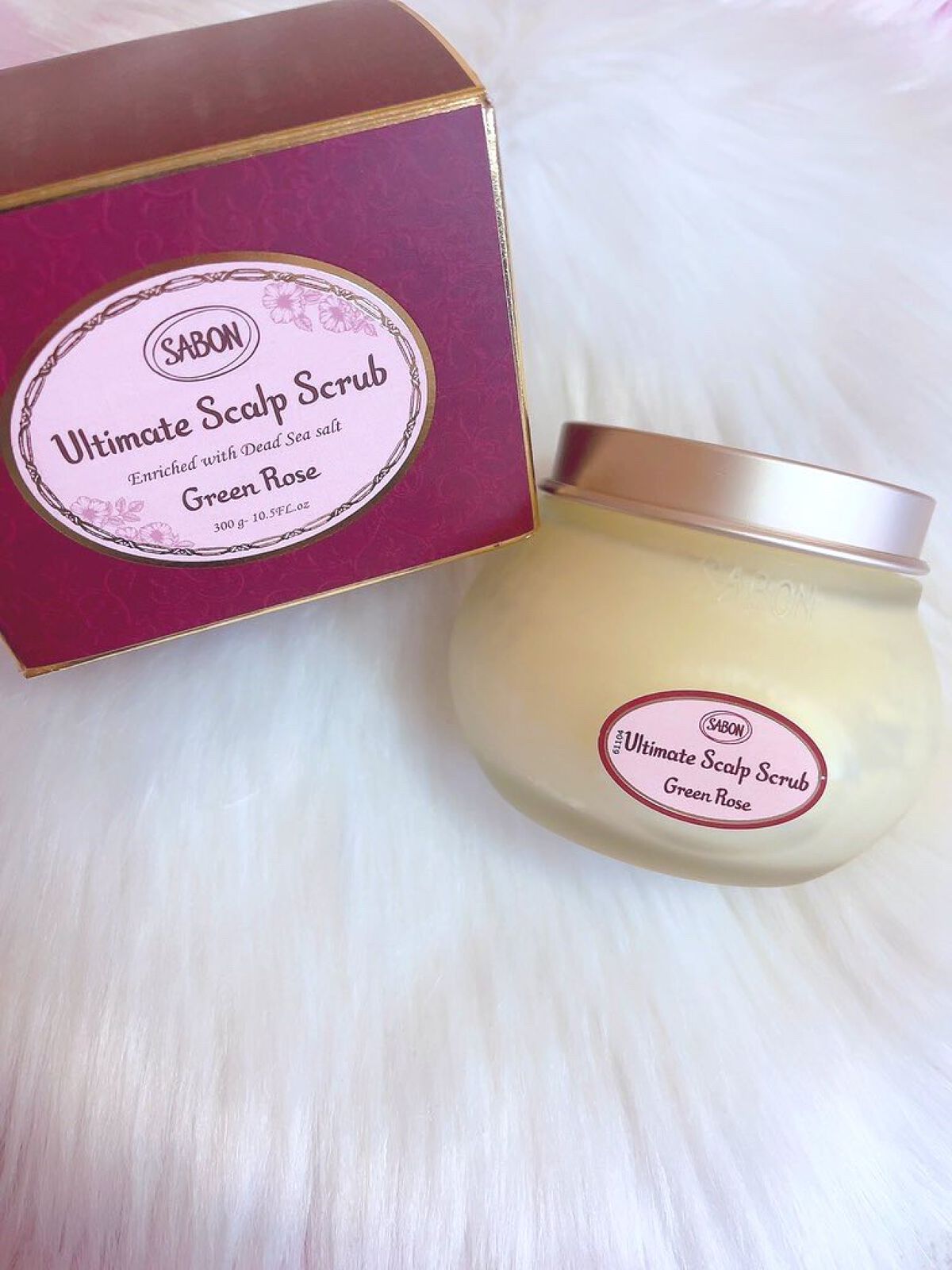 ヘッドスクラブ グリーン・ローズ/SABON/ヘッドスクラブを使ったクチコミ（1枚目）