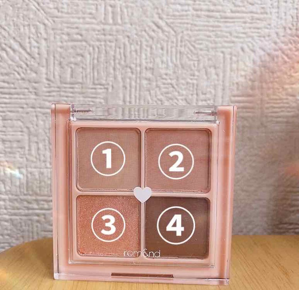 ベターザンアイズ/rom&nd/アイシャドウパレットを使ったクチコミ(2枚目)