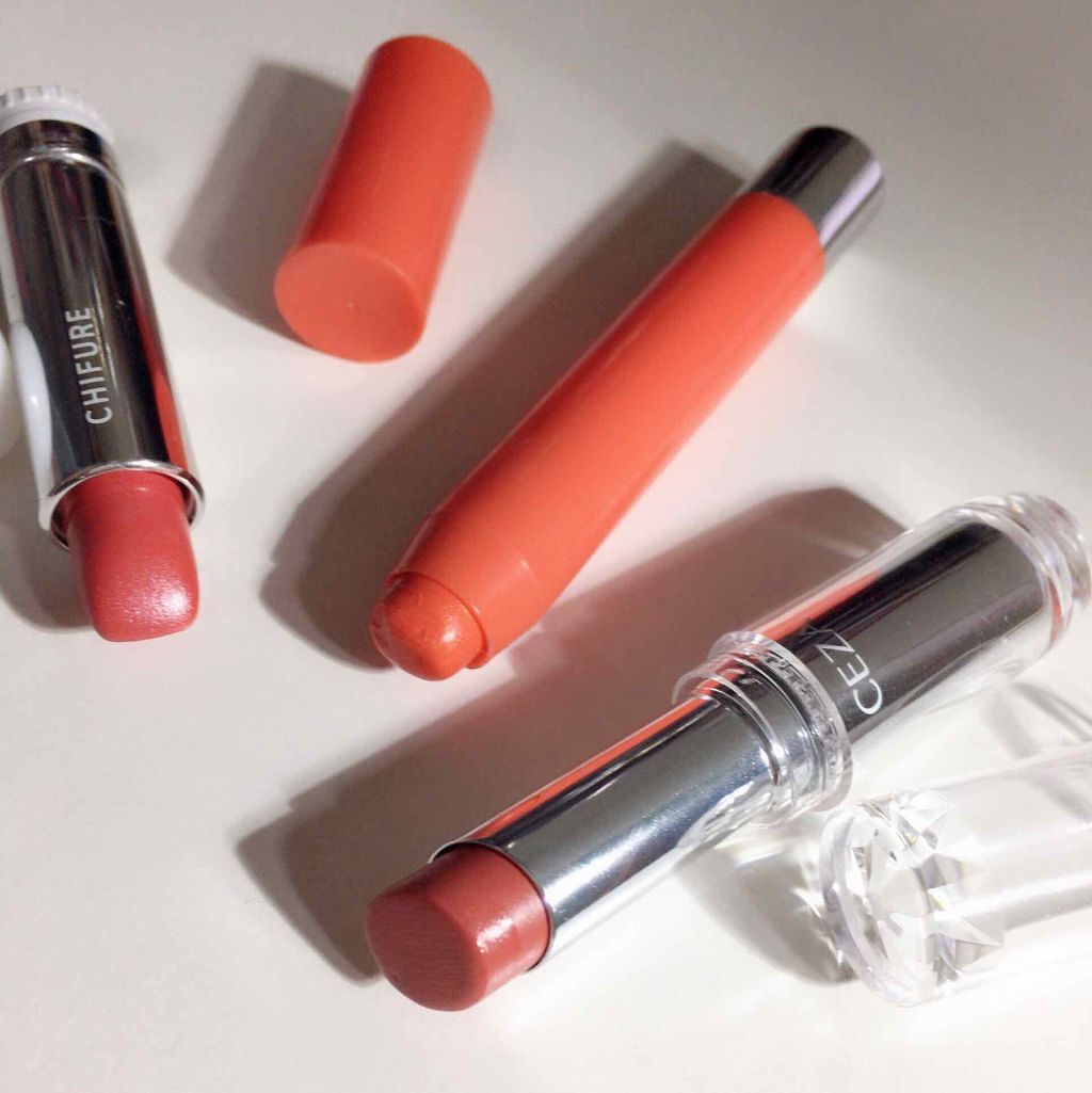 ラスティンググロスリップ/CEZANNE/口紅を使ったクチコミ(3枚目)