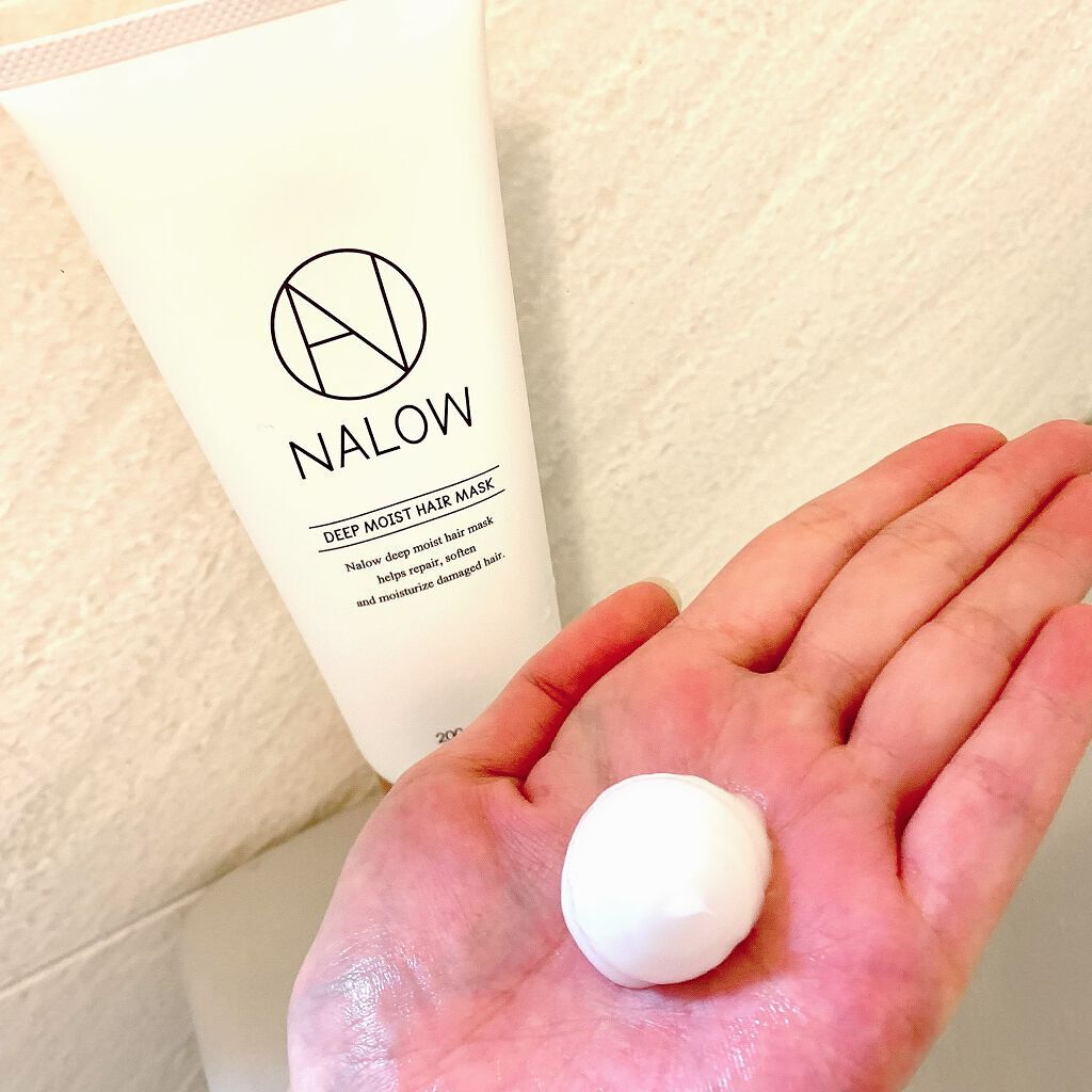 ヘアマスク/NALOW/アウトバストリートメントを使ったクチコミ(2枚目)
