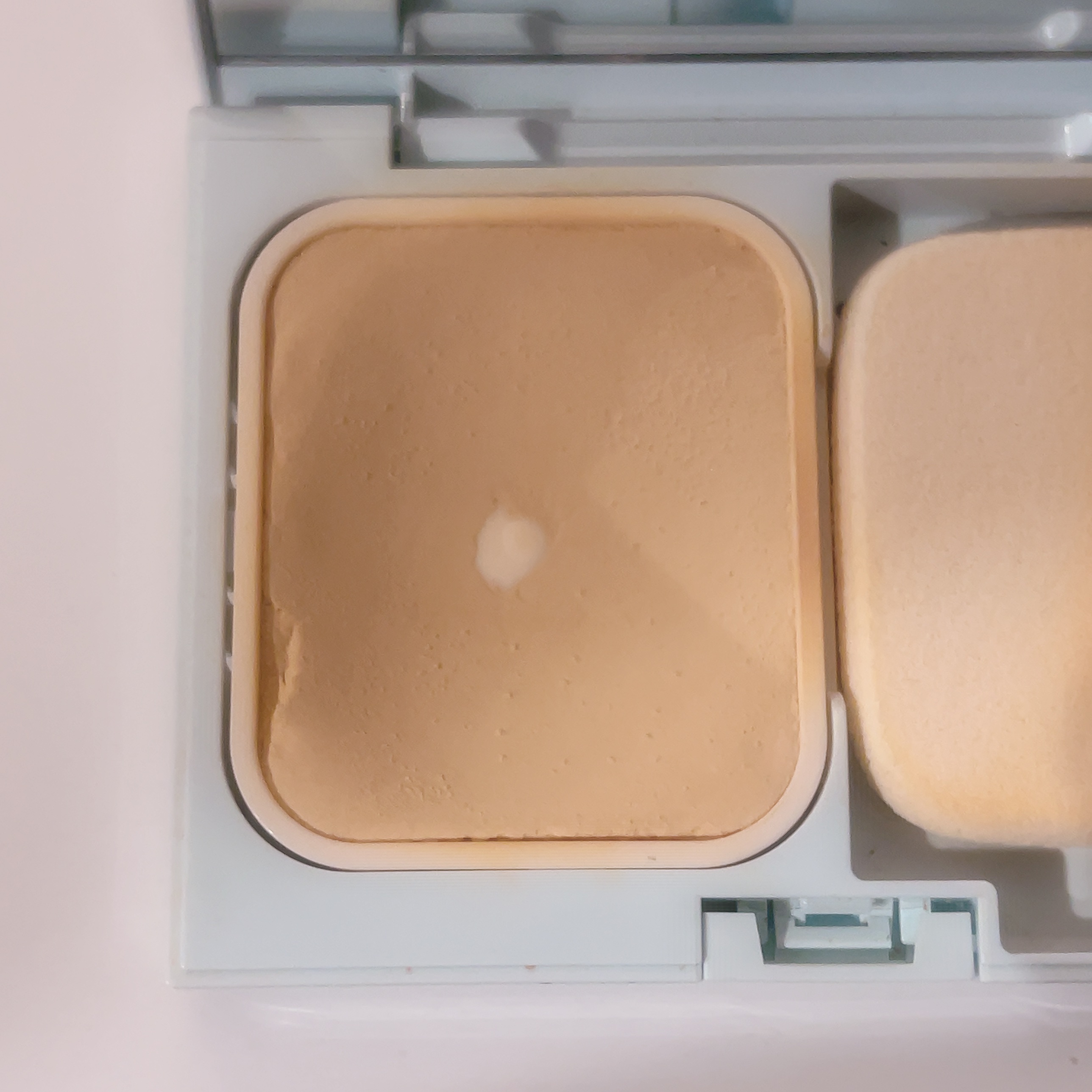 ドラマティックパウダリー EX オークル00/マキアージュ/パウダーファンデーションを使ったクチコミ（1枚目）