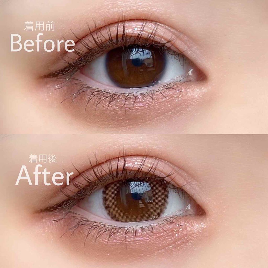 pure.I（ピュールアイ） AmberRose（アンバーロゼ）/pure.I/カラーコンタクトレンズを使ったクチコミ（3枚目）