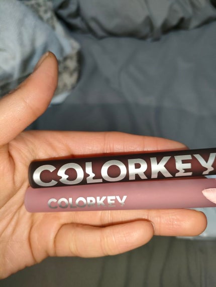 シャインミラーティント/COLORKEY/リップティントを使ったクチコミ(2枚目)