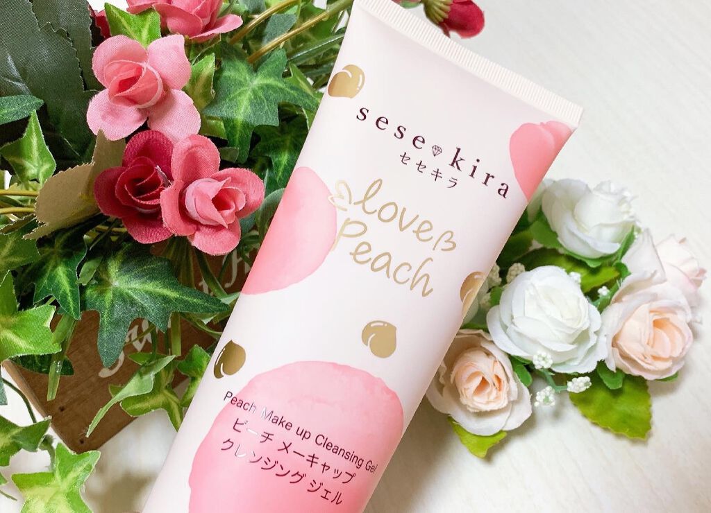 ピーチメーキャップクレンジングジェル/sesekira/クレンジングジェルを使ったクチコミ（1枚目）
