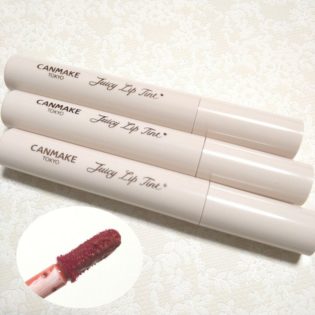 ジューシーリップティント/キャンメイク/口紅を使ったクチコミ（2枚目）