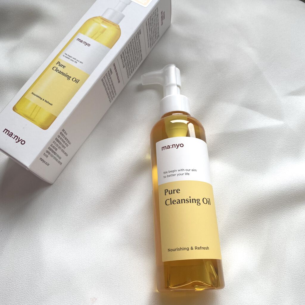 ピュア クレンジング オイル/manyo/オイルクレンジングを使ったクチコミ（1枚目）