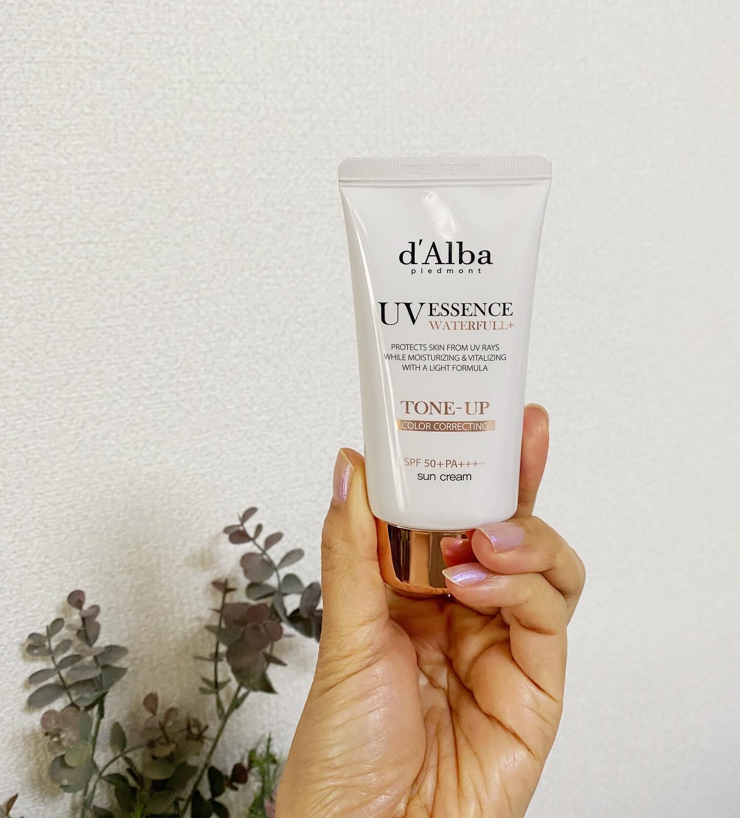 ウォータフルトーンアップサンクリーム/ダルバ/日焼け止めクリームを使ったクチコミ（1枚目）