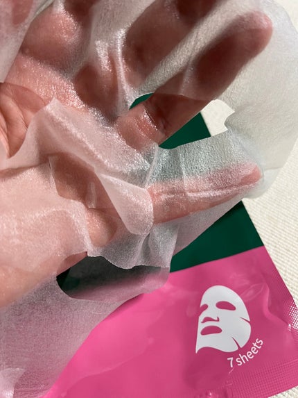 シカスージングマスクパック(7枚)/KUNDAL/シートマスク・パックを使ったクチコミ(4枚目)