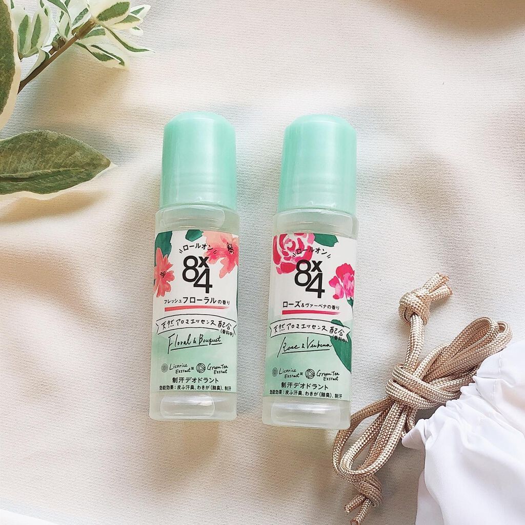 ロールオン フレッシュフローラルの香り/8x4/デオドラント・制汗剤を使ったクチコミ(5枚目)