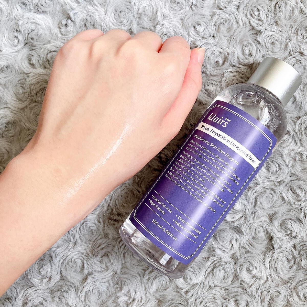 サプルプレパレーションアンセンテッドトナー(180ml)/Klairs/化粧水を使ったクチコミ(4枚目)