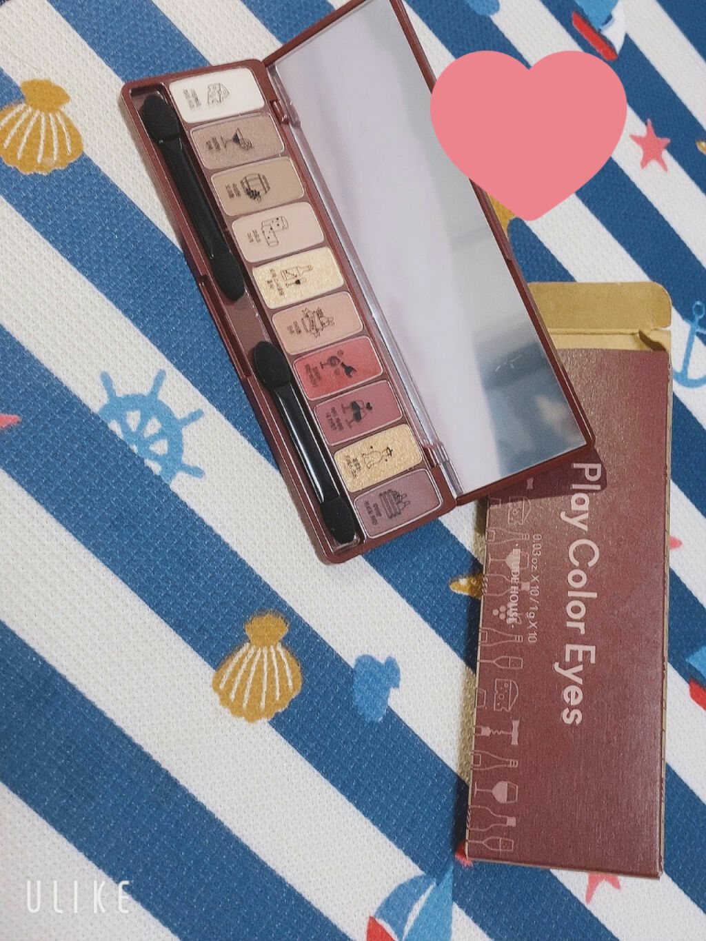 プレイカラー アイシャドウ/ETUDE/アイシャドウパレットを使ったクチコミ(1枚目)