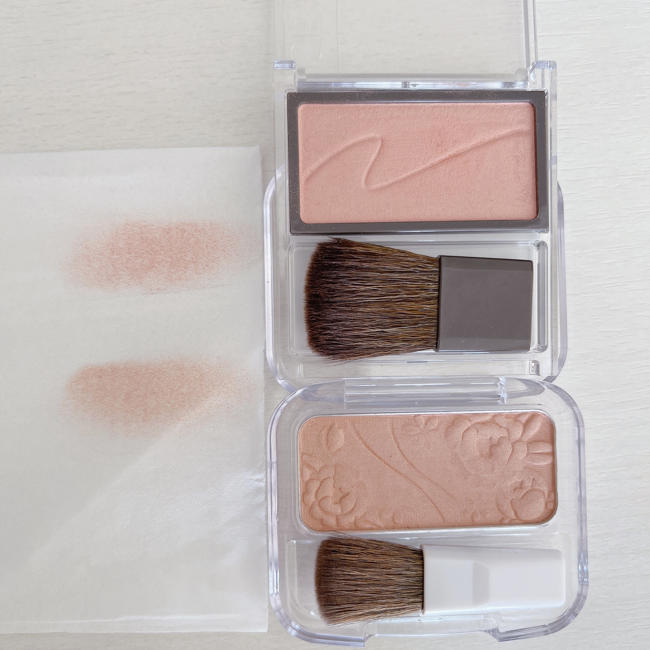 ナチュラル チークN/CEZANNE/パウダーチークを使ったクチコミ（3枚目）