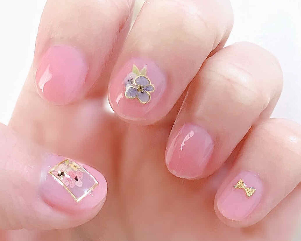 エテュセ ジェルカラーコート/ettusais/オールインワンネイルを使ったクチコミ（2枚目）