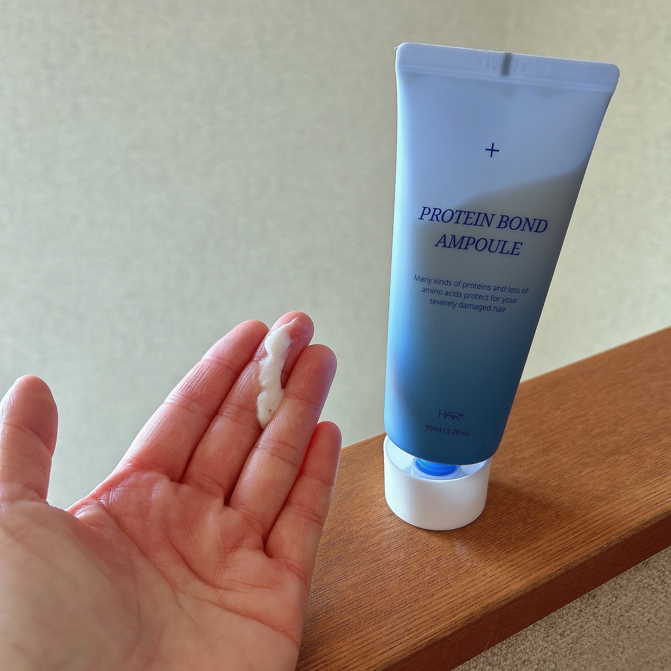 プロテインボンドオイルエッセンス/HAIRPLUS/アウトバストリートメントを使ったクチコミ（3枚目）