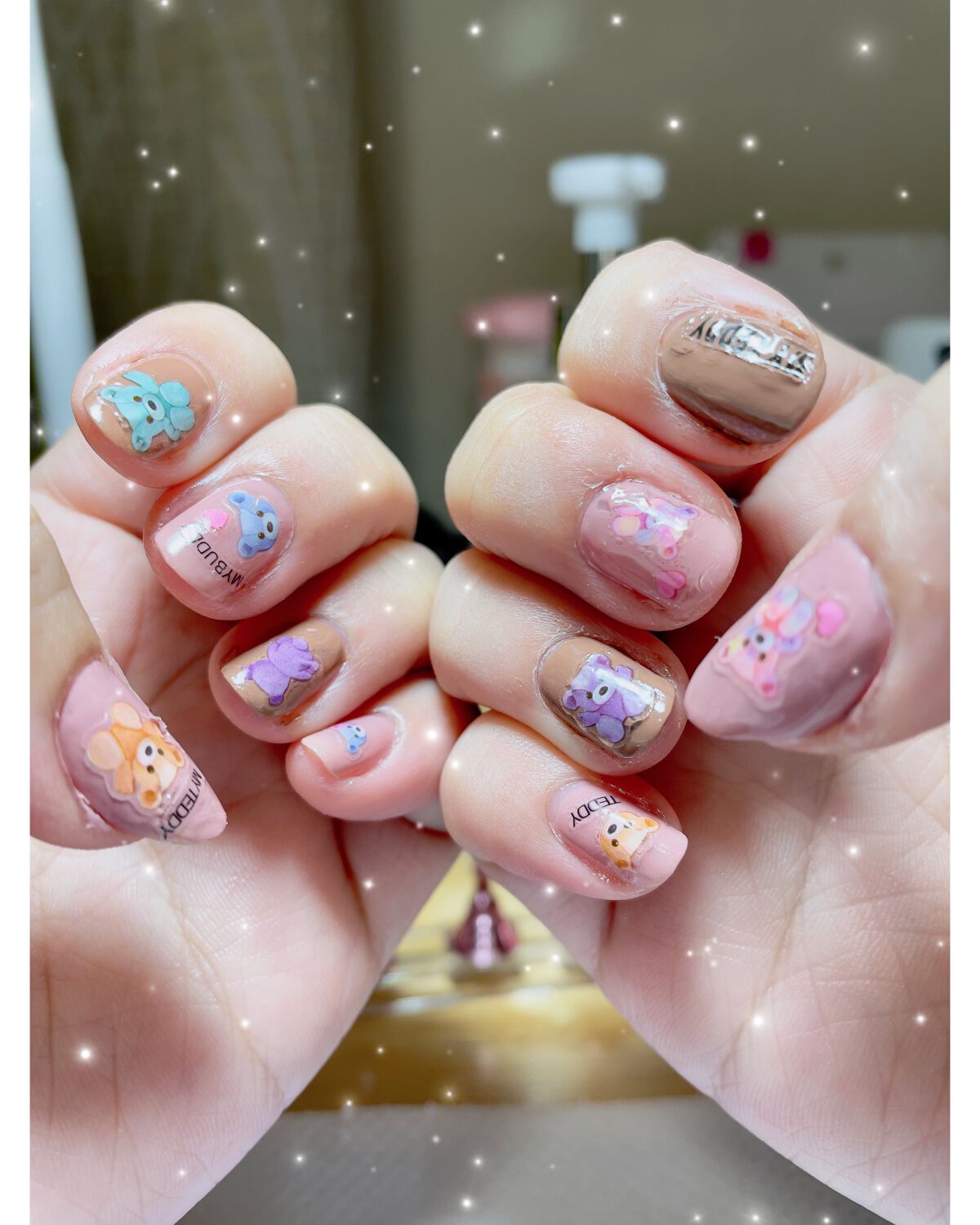 カラフルネイルズ/キャンメイク/マニキュアを使ったクチコミ(2枚目)