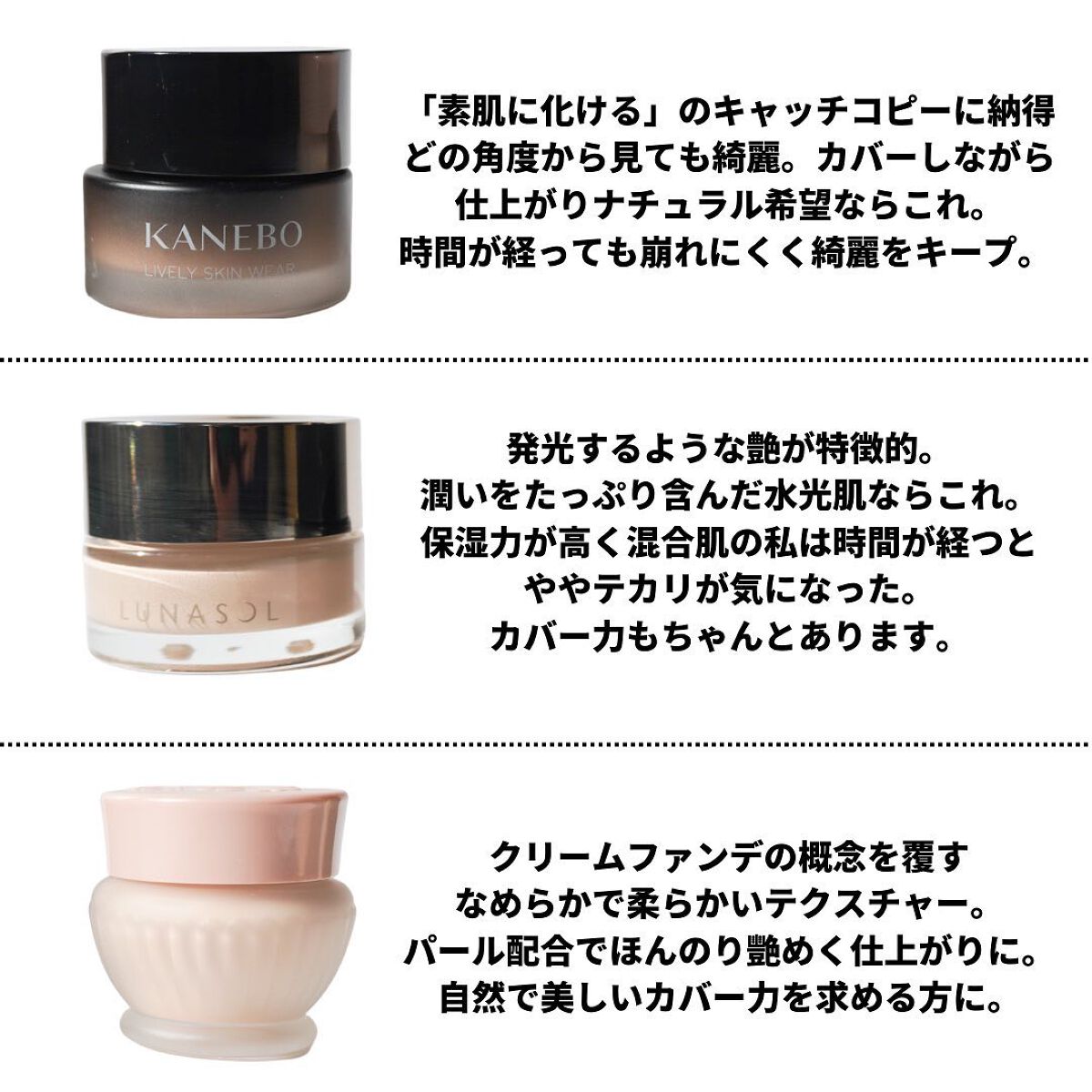 フォンダン クリーム ファンデーション/PAUL & JOE BEAUTE/クリーム・エマルジョンファンデーションを使ったクチコミ(7枚目)