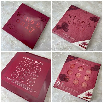 Wine&Only/ColourPop/アイシャドウパレットを使ったクチコミ(2枚目)