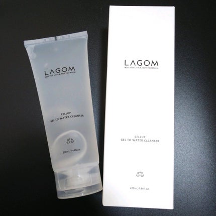 ラゴム ジェルトゥウォーター クレンザー(朝用洗顔)/LAGOM /その他洗顔料を使ったクチコミ(5枚目)