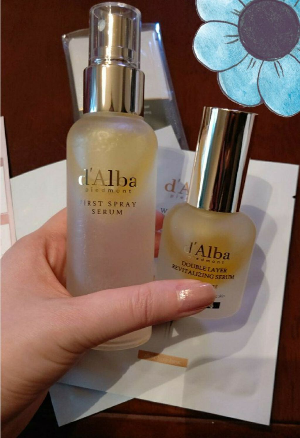 ダルバ ホワイトトリュフファーストスプレーセラム/ダルバ/ミスト状化粧水を使ったクチコミ（3枚目）