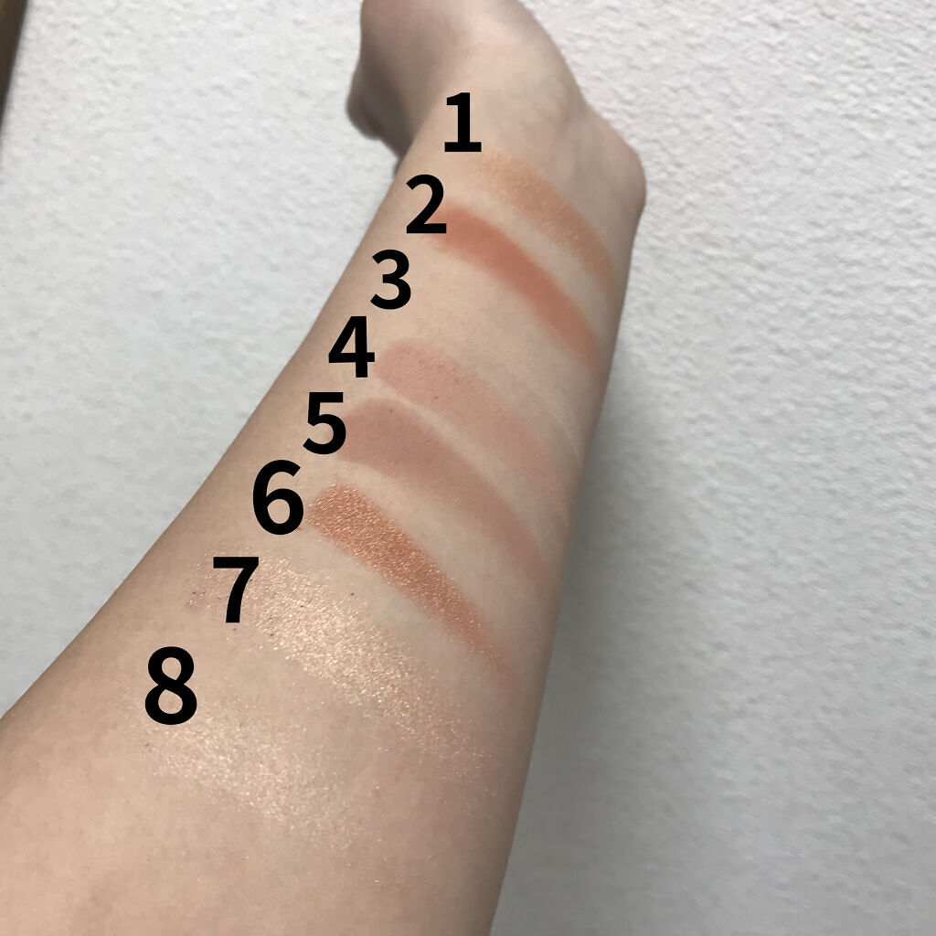 アイシャドウパレット/MUGE LEEN/アイシャドウパレットを使ったクチコミ（2枚目）