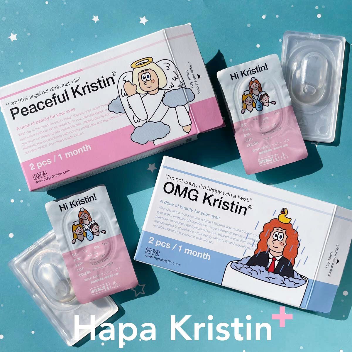 OMG kristin/Hapa kristin/カラーコンタクトレンズを使ったクチコミ(6枚目)