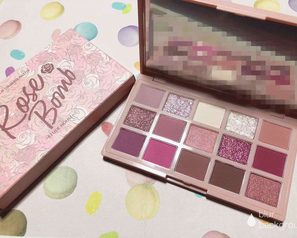 プレイカラーアイパレット ローズボム/ETUDE/アイシャドウパレットを使ったクチコミ(1枚目)