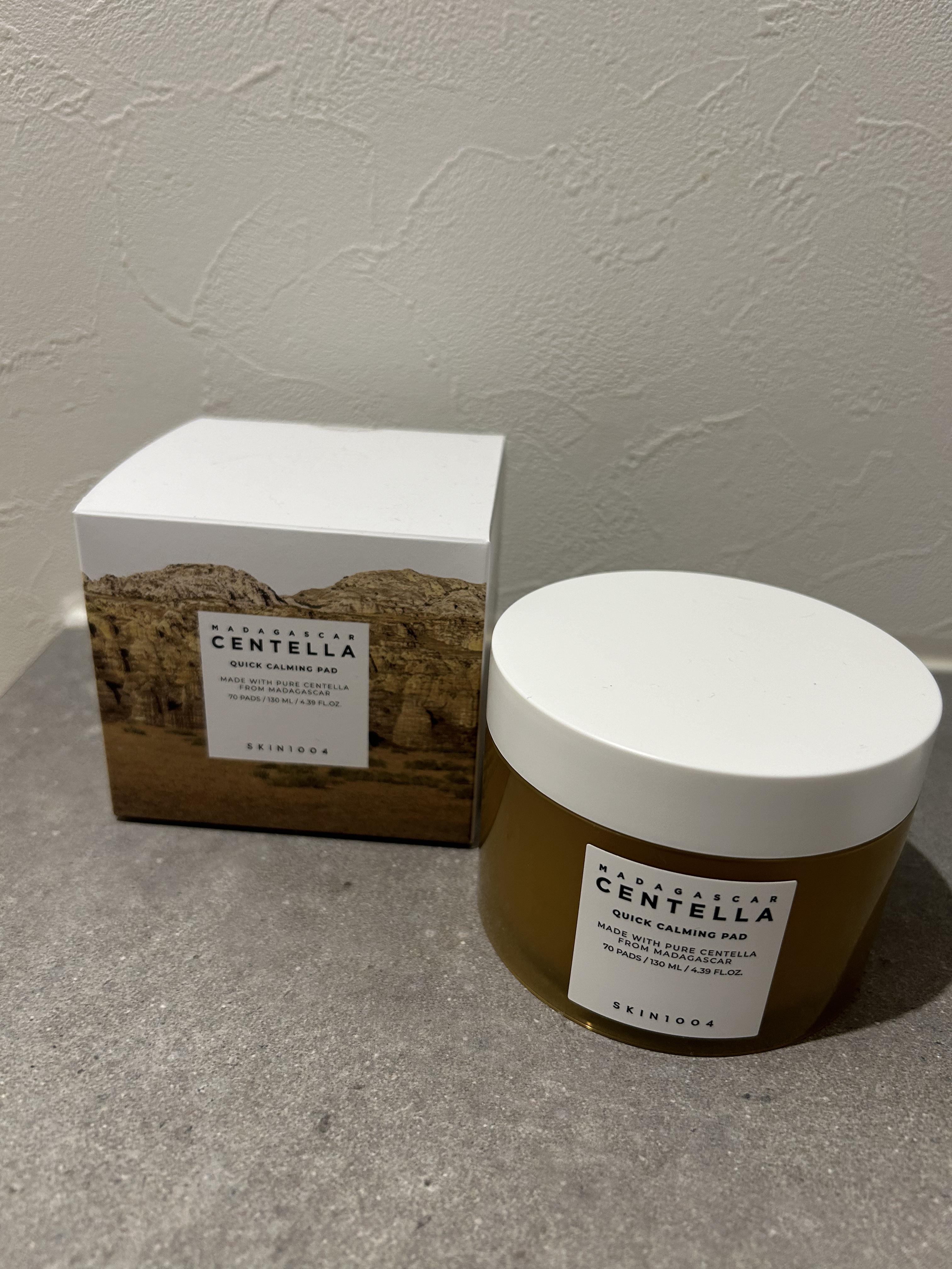 センテラ クイックカーミングパッド/SKIN1004/トナーパッドを使ったクチコミ（1枚目）