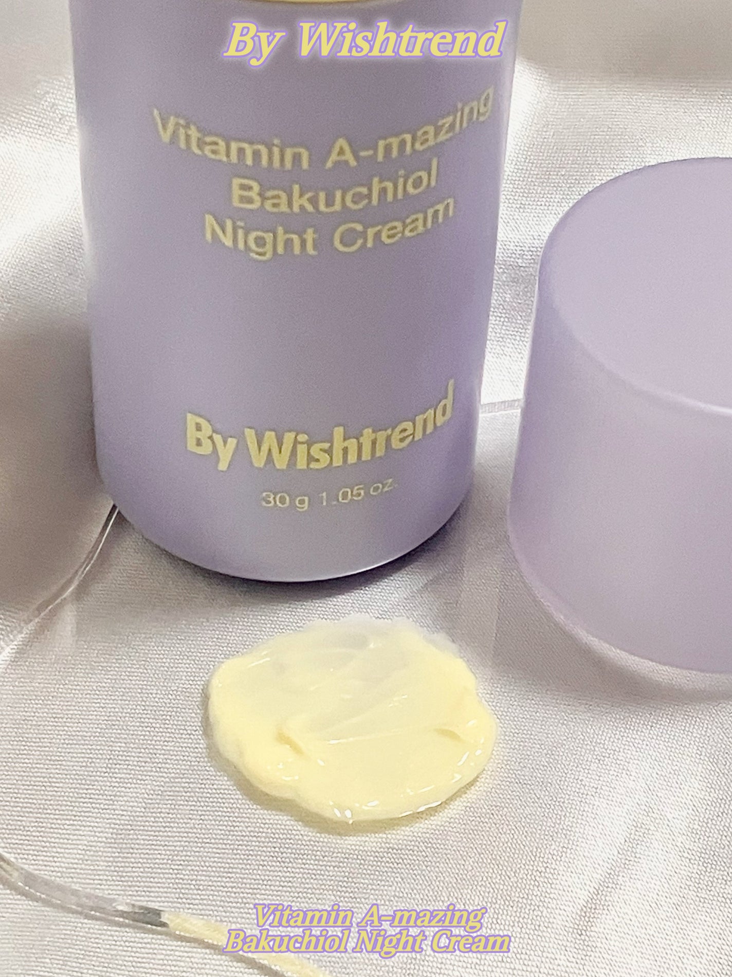 ビタミンA-mazingバクチオールナイトクリーム/By Wishtrend/フェイスクリームを使ったクチコミ(4枚目)