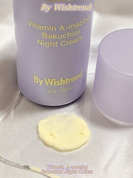 ビタミンA-mazingバクチオールナイトクリーム/By Wishtrend/フェイスクリームを使ったクチコミ(4枚目)