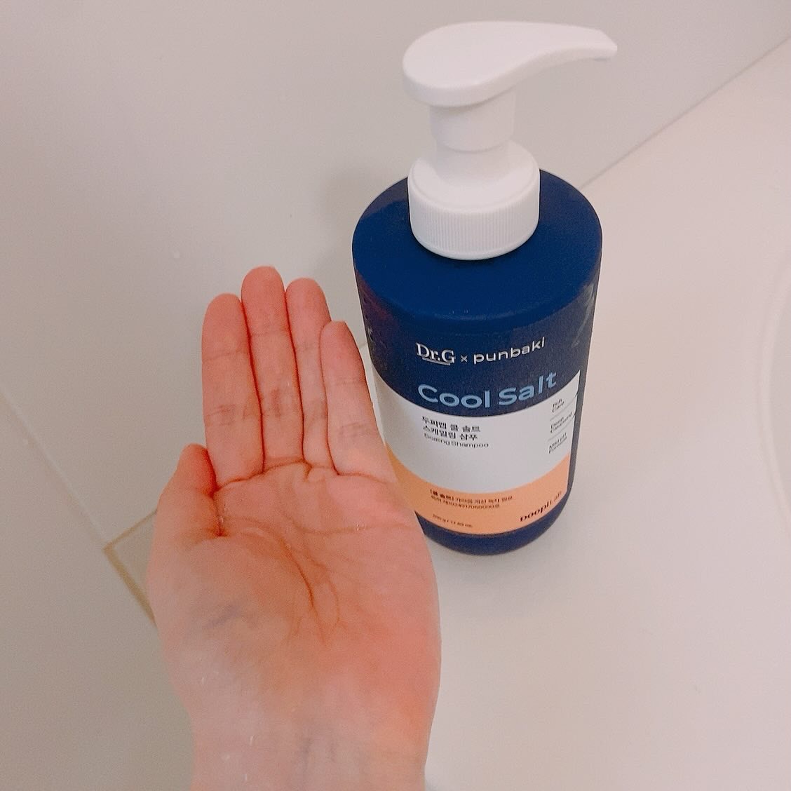 クールソルトスケーリングシャンプー/クールソルトスカルプトリートメント/Dr.G/市販シャンプーを使ったクチコミ（3枚目）