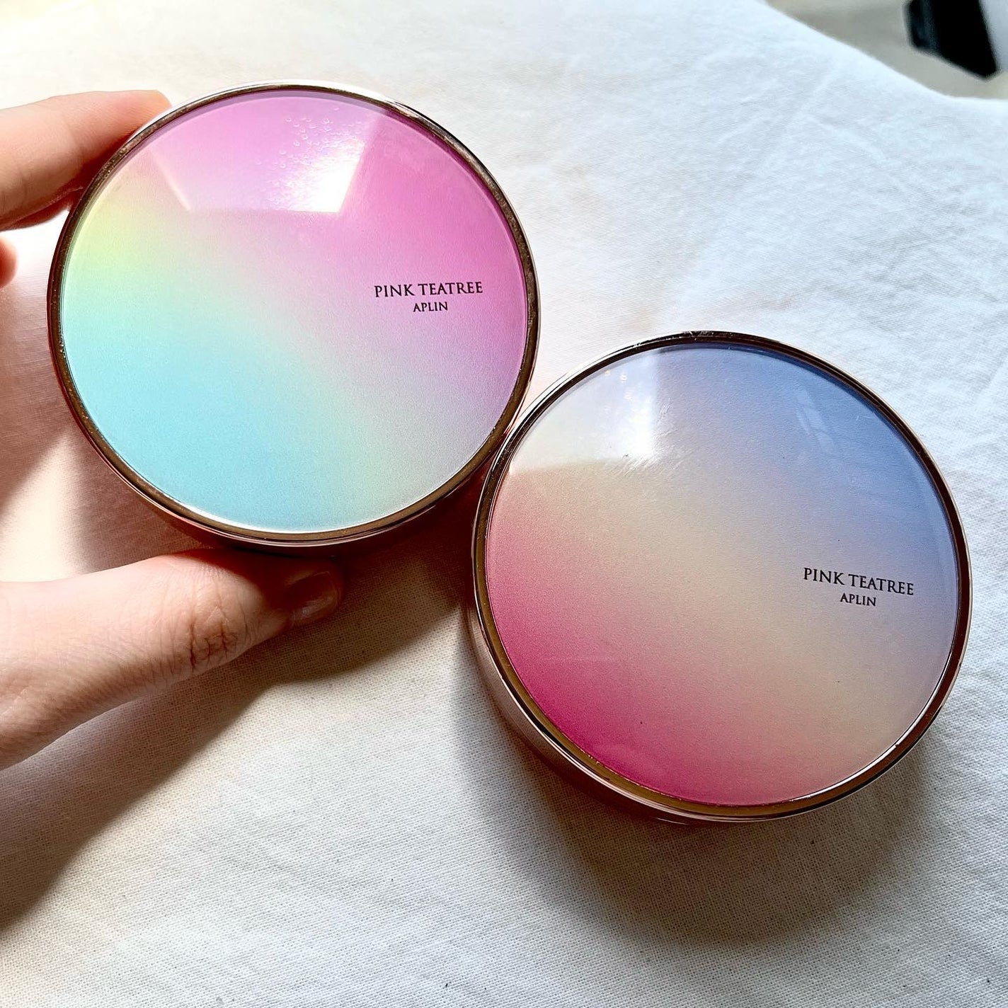 ピンクティーツリーカバークッション/APLIN/クッションファンデーションを使ったクチコミ(8枚目)