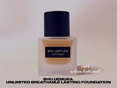 アンリミテッド ラスティング フルイド/shu uemura/リキッドファンデーションを使ったクチコミ（1枚目）