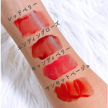 Pudding Glow Tint/LOVBLOVB/口紅を使ったクチコミ(3枚目)