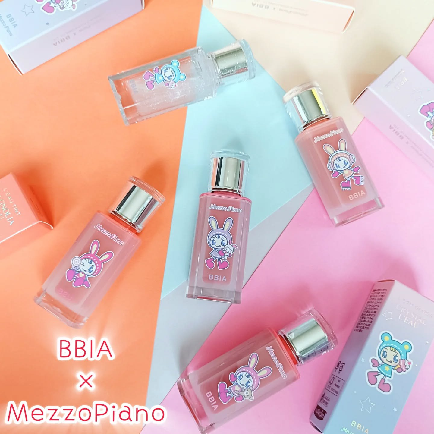 ローグロス 01 クリスタル・ロー（ピアー×メゾ ピアノエディション）/BBIA/リップグロスを使ったクチコミ（1枚目）