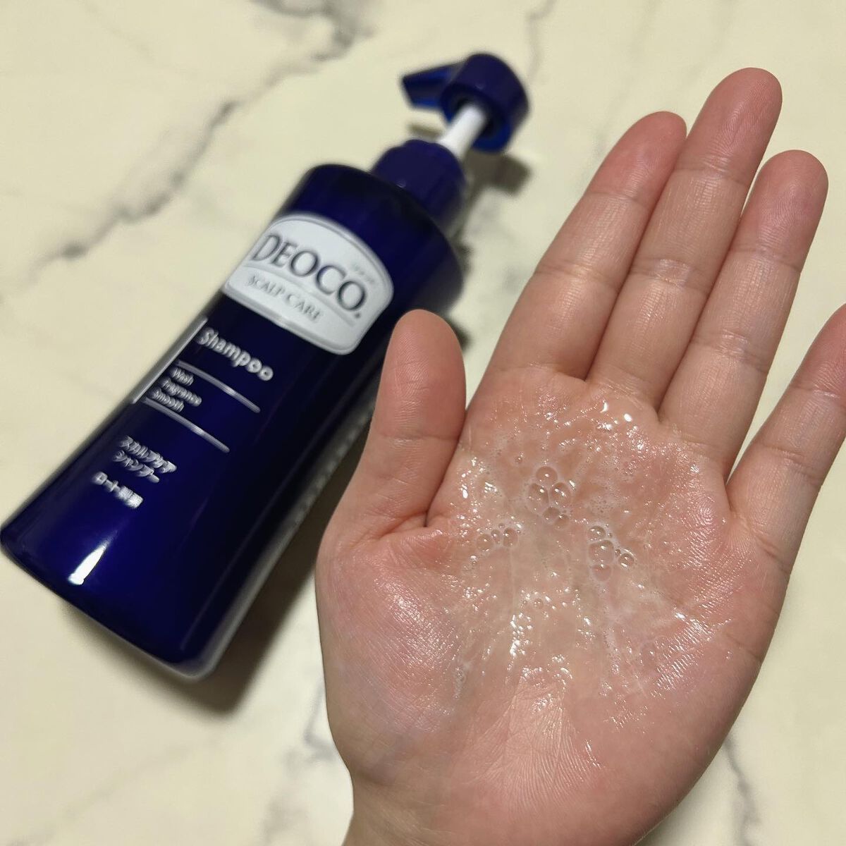 デオコ スカルプケアシャンプー/コンディショナー/DEOCO(デオコ)/市販シャンプーを使ったクチコミ（3枚目）