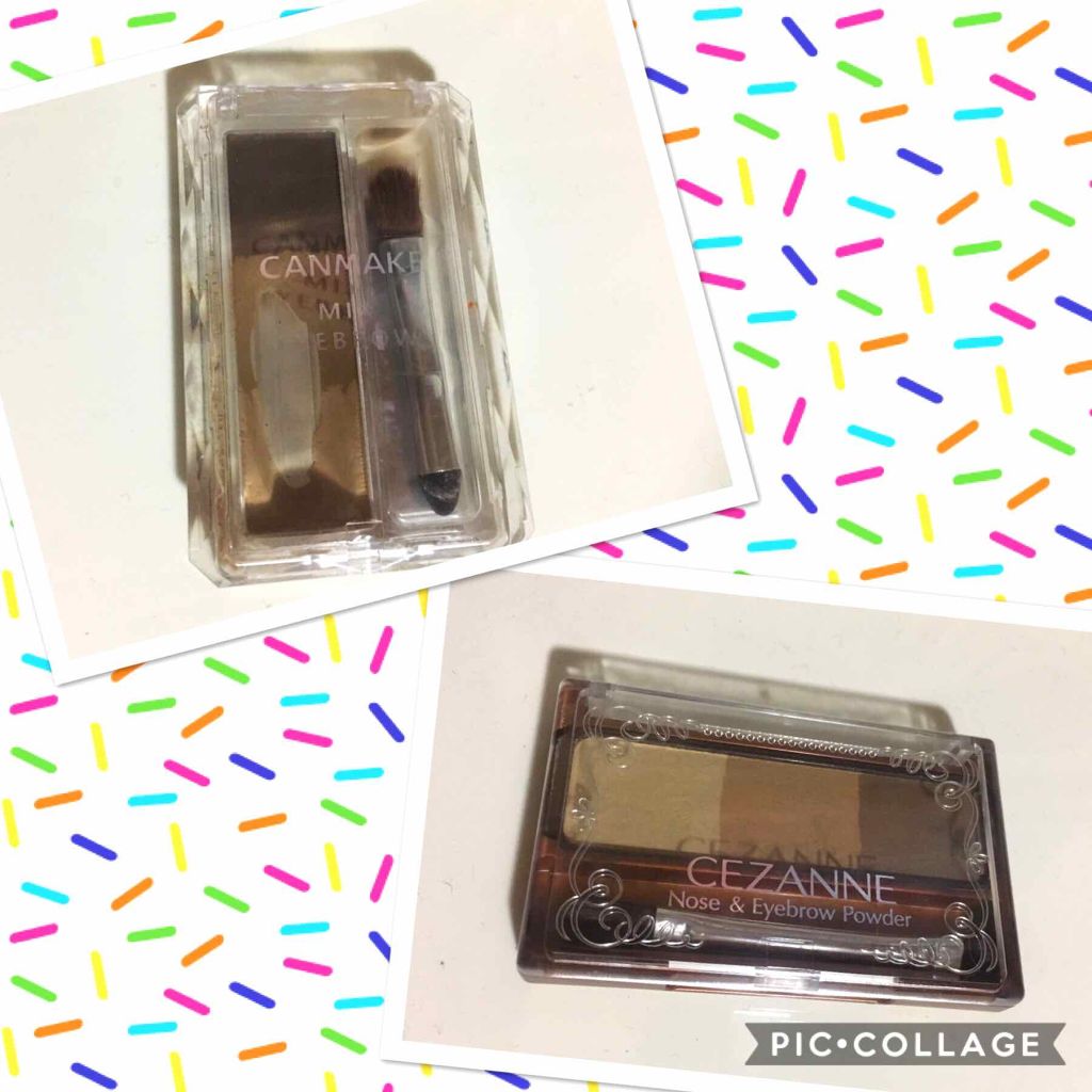 ミックスアイブロウ/キャンメイク/パウダーアイブロウを使ったクチコミ（1枚目）