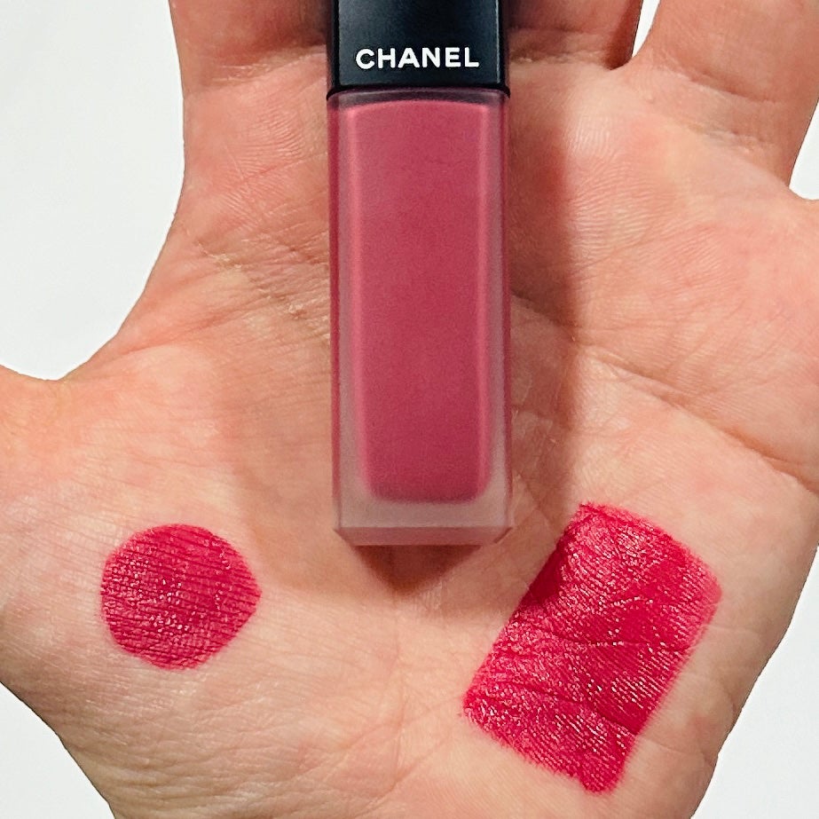 pink2点CHANEL シャネル アバンチュール 45 リップ 口紅 ルージュ アリュール インク フュージョン|CHANELの口コミ
