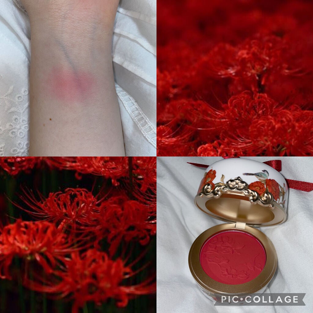 花神シリーズ チークブラッシュ/FlowerKnows/パウダーチークを使ったクチコミ(2枚目)