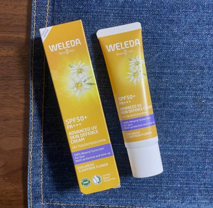 ヴェレダ エーデルワイス UVバリアクリーム/WELEDA/日焼け止めクリームを使ったクチコミ(1枚目)