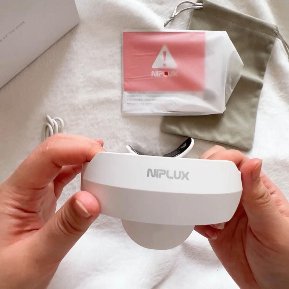 NECK RELAX PLUS/NIPLUX/ネックマッサージャーを使ったクチコミ(2枚目)