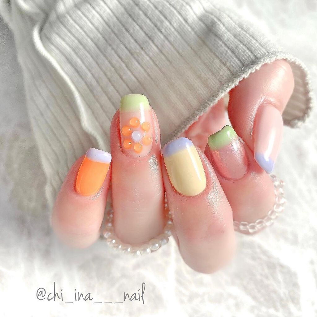 ジェルネイル(ライト対応)/セリア/ジェルネイルを使ったクチコミ(2枚目)