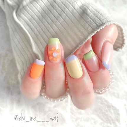 ジェルネイル(ライト対応)/セリア/ジェルネイルを使ったクチコミ(2枚目)