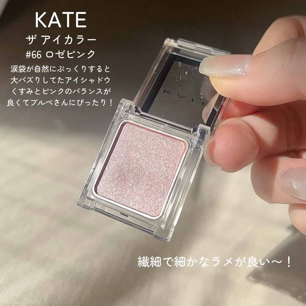 ケイト ザ アイカラー/KATE/単色アイシャドウを使ったクチコミ（2枚目）
