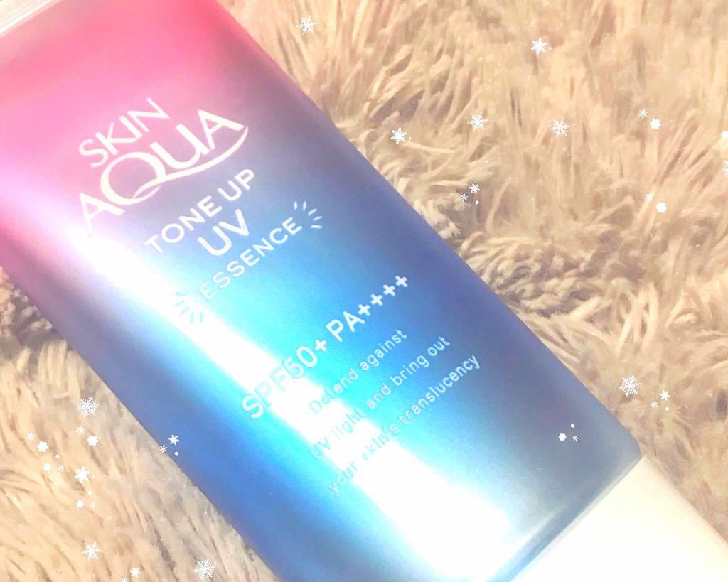 スキンアクア トーンアップUVエッセンス/スキンアクア/日焼け止めクリームを使ったクチコミ(1枚目)