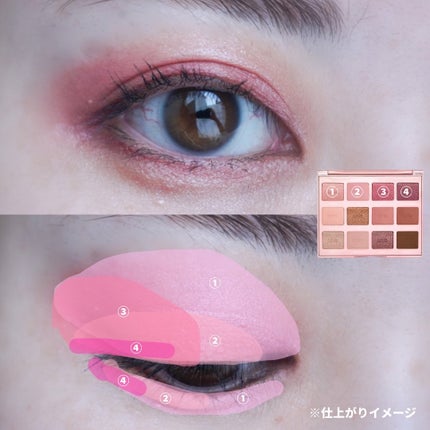 タルトレット ジューシー アマゾニアンクレイ アイシャドウ パレット/tarte/アイシャドウパレットを使ったクチコミ(4枚目)