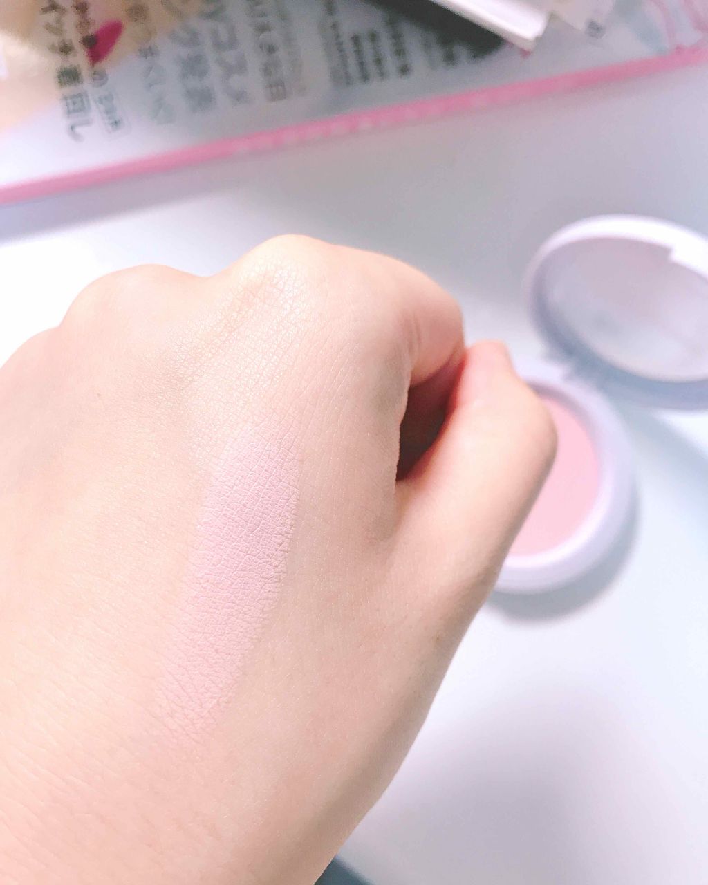 アピュー パステルブラッシャー/A’pieu/パウダーチークを使ったクチコミ(3枚目)