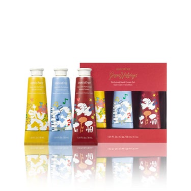 チェジュライフ パフュームド ハンドクリーム セット 2019 Holiday Limited Edition innisfree