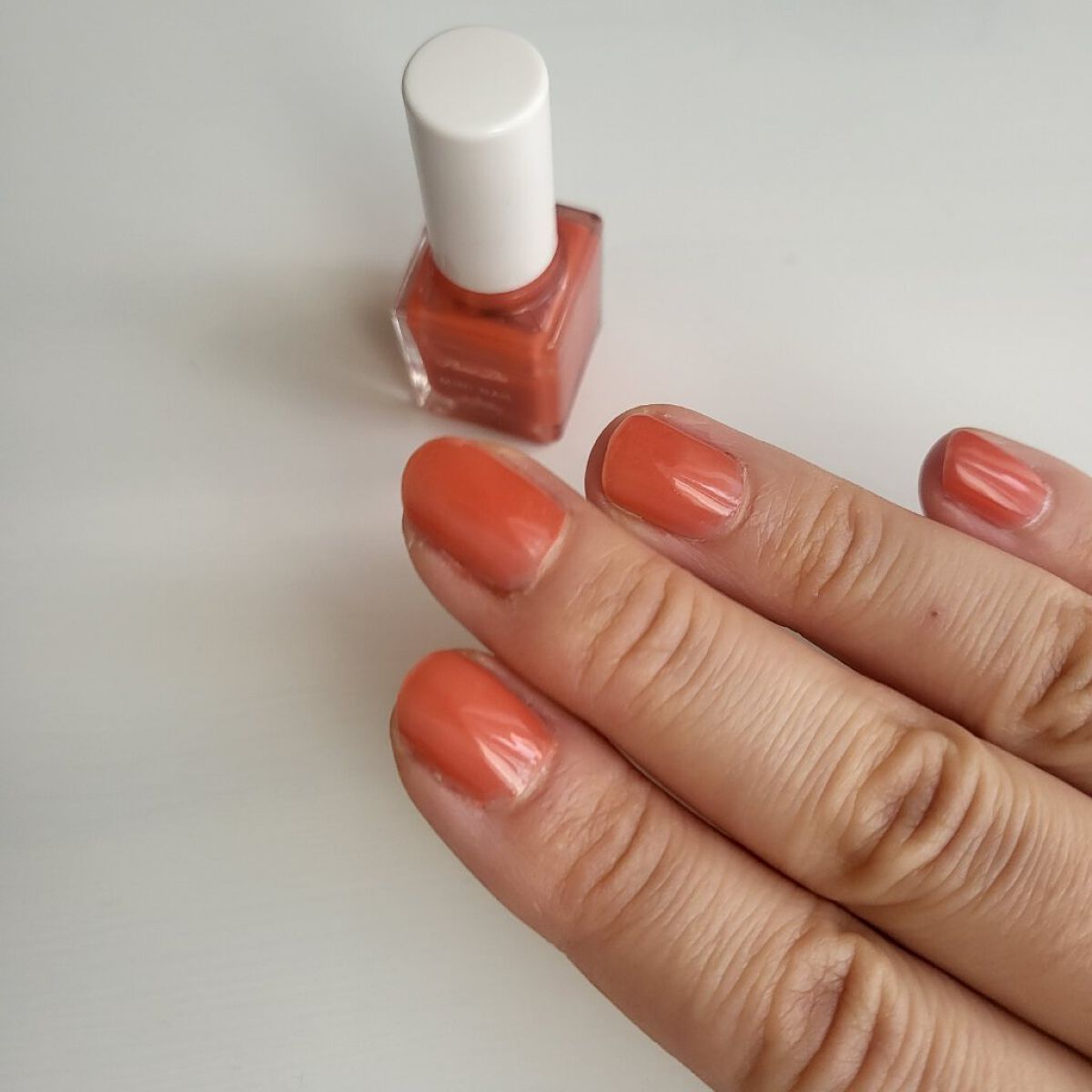 ミニネイル OR02 ポピーオレンジ/パラドゥ/マニキュアを使ったクチコミ（2枚目）