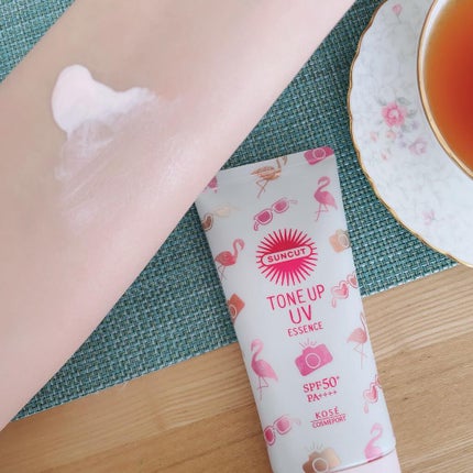 トーンアップUV エッセンス/サンカット®/日焼け止めローションを使ったクチコミ(9枚目)